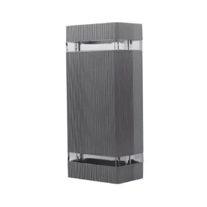 Aplique Pared Bidireccional GU10 Box Gris