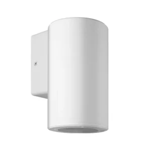 Aplique Pared Unidireccional Cilindrico GU10 Blanco Macroled