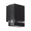 Aplique Pared Unidireccional Recto GU10 ANKA Negro