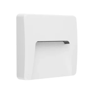 Aplique Unidireccional 3W Cuadrado Blanco 3000K