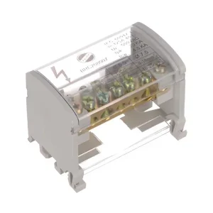 Bornera Repartidora Bipolar 7 Conexiones Din