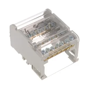 Bornera Repartidora Tetrapolar 7 Conexiones Din