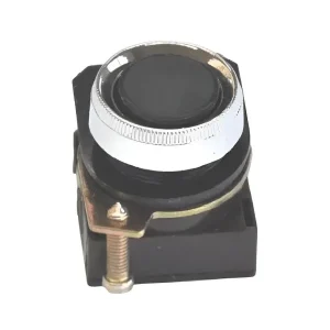 Botonera Al Ras Ø22mm Negra (1000)