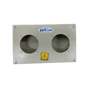 Caja Industrial Metalica Obra 2x16A 15x25x5cm