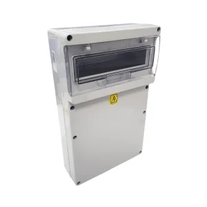 Caja Industrial Plastica 12 Bocas Din 27x44x11.2cm