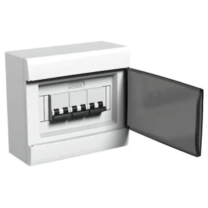 Caja Sobreponer Plastica 8 Bocas Q Energy