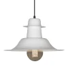 Colgante Chapa SOMBRERO 350mm Blanco