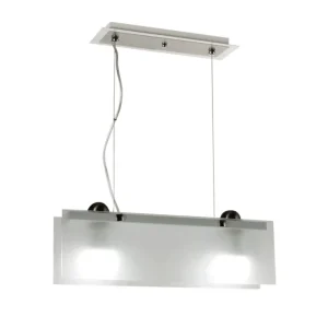 Colgante Sevilla 2 Luces E27 Acero