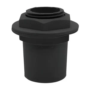 Conector PVC 20mm Negro