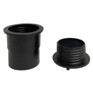 Conector Plastico Negro 5/8
