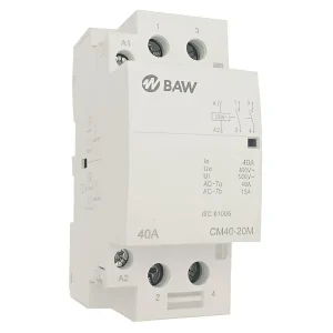 Contactor 2x40A 2 Modulos Din 2NA 220V