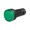 Indicador Luminoso Ojo de Buey Ø 22mm Led 380V Verde