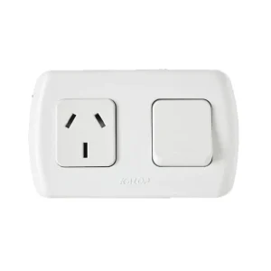 Llave Exterior 1 Punto y Toma Tekna