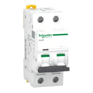 Llave Termica Termomagnetica 2x02A 10ka iC60N Schneider