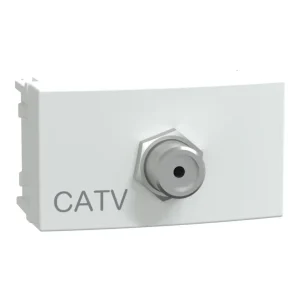 Modulo Television Blanco Schneider