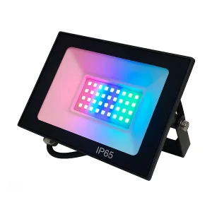 Proyector LED IP65 30W RGB Con Control