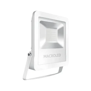 Proyector LED IP65 50W Carcaza Blanca Macroled  Luz Dia 🔵