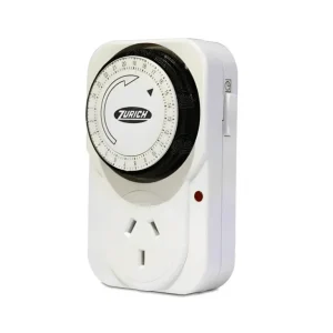Reloj Timer Mecanico Enchufable 2200W