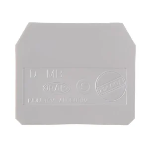 Tapa Miniborne de Paso Din MB 4mm Gris