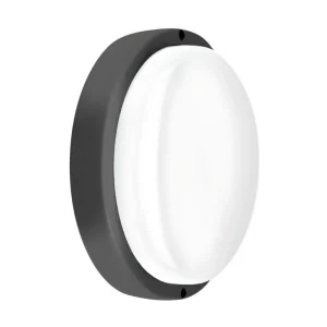 Tortuga LED Redonda Luz Dia Negra 18W