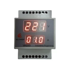 Voltimetro Amperimetro Digital Monofasico Din 220V