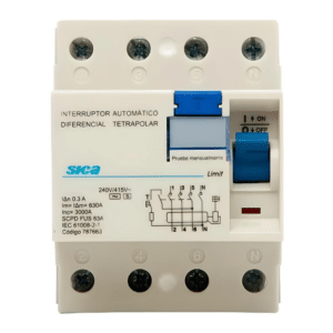 Disyuntor Diferencial 4x25A 30ma