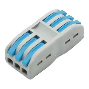 Bornera Conexion Rapida  3 Polos Hasta 4mm