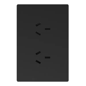 Llave Armada Milan 2 Tomas 10A Negro