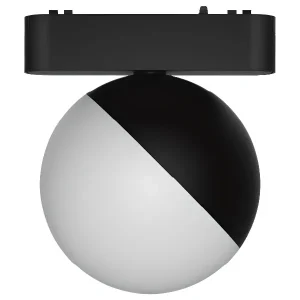 Aplique Esferico Difuso 10W Negro