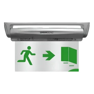 Cartel Luminoso Led Hombre Flecha Puerta