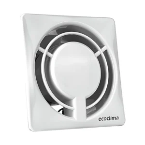 Extractor de Baño Blanco 18x18cm 6" Modelo 521