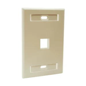 Faceplate de 1 Boca RJ45 Cat 5e