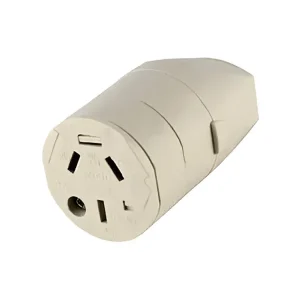 Ficha Hembra Frontal 10A Blanca Richi