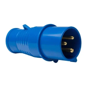 Ficha Industrial Macho Acople 2P+T 16A Negativa 6H