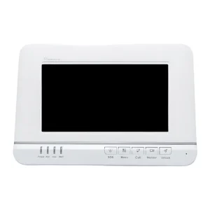 Monitor Adicional Color Analogo 7" Blanco