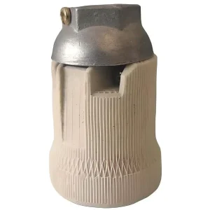 Portalampara Porcelana con Casquillo E27