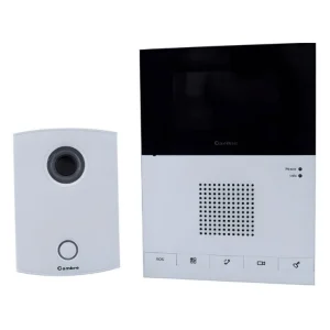 Portero Visor Color Analogo 4.3" Frente Blanco