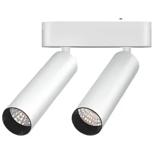 Spot Cabezal Movil Doble 14W Blanco