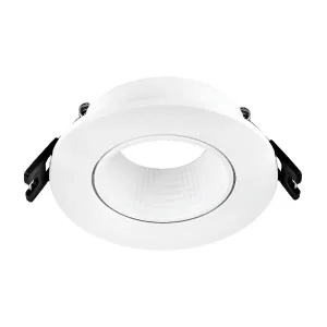 Spot Embutir Movil Redondo 12cm Dicro Antideslumbrante Blanco