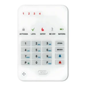 Teclado 4 Zonas T4M-MPXH