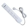 Zapatilla Prolongador Mononorma 5 Tomas + 2 USB 1.50mts Blanca