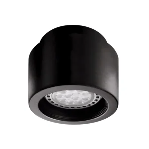 Aplique Monovolumen Fijo AR111 Negro