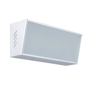 Aplique Pared 2 Luces 12x33cm Barcelona Blanco