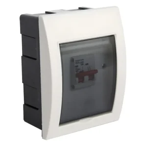 Caja Embutir Plastica 4 Bocas Bombé