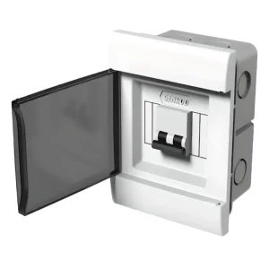 Caja Embutir Plastica 4 Bocas Q Energy