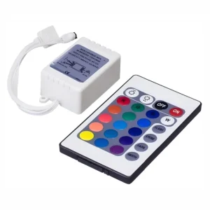 Controladora RGB Con Control remoto 24K