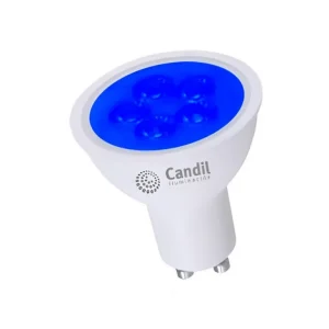 Dicroica Led 4.5W GU10 Color Azul