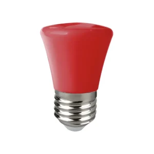 Lampara Gota 2W Para Guirnalda Rojo