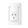 Llave Armada 1 Toma 20A Blanca Civil Kalop