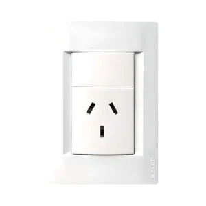 Llave Armada 1 Toma 20A Blanca Civil Kalop